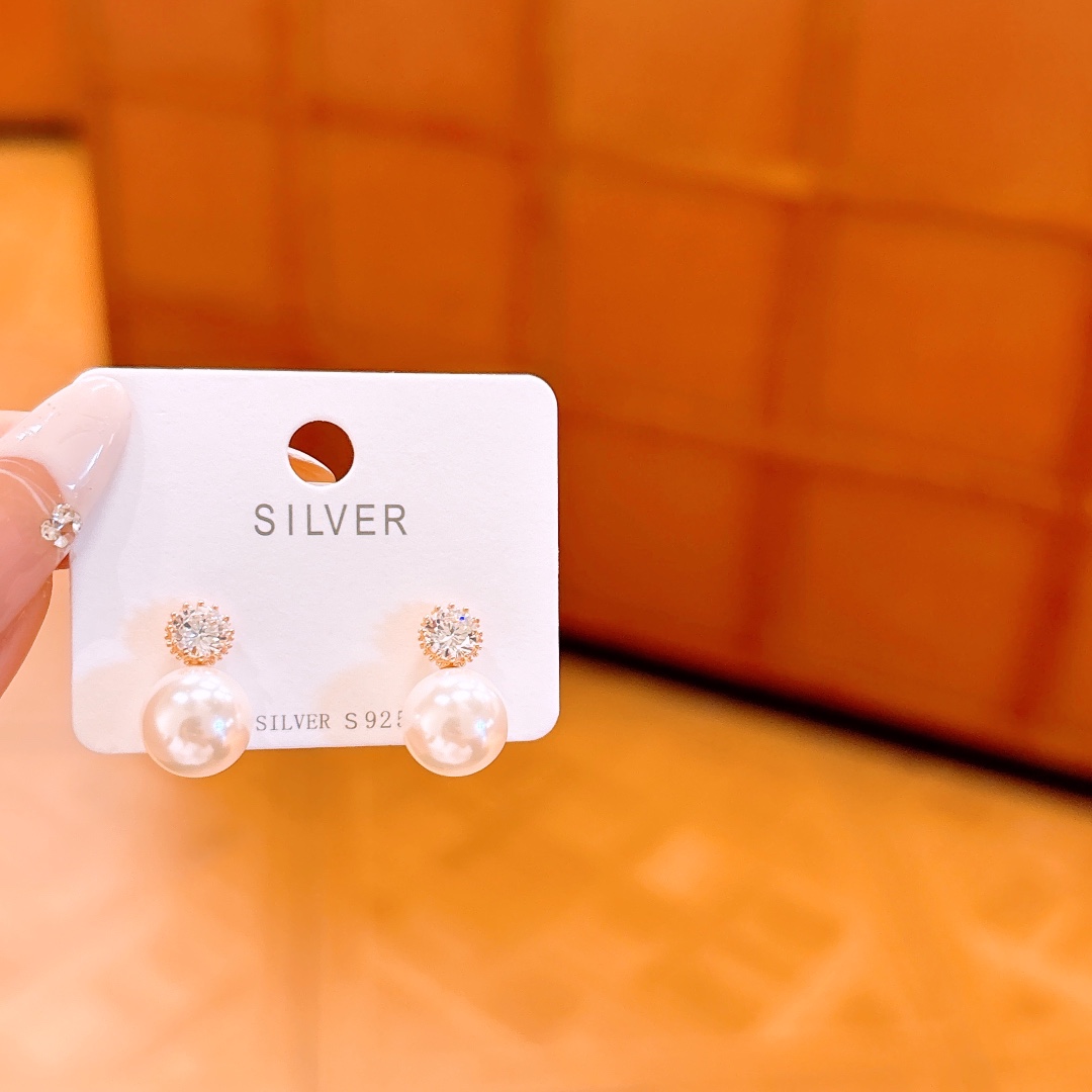 Hypoallergenic Silver Earrings Forest Anniversary Silver