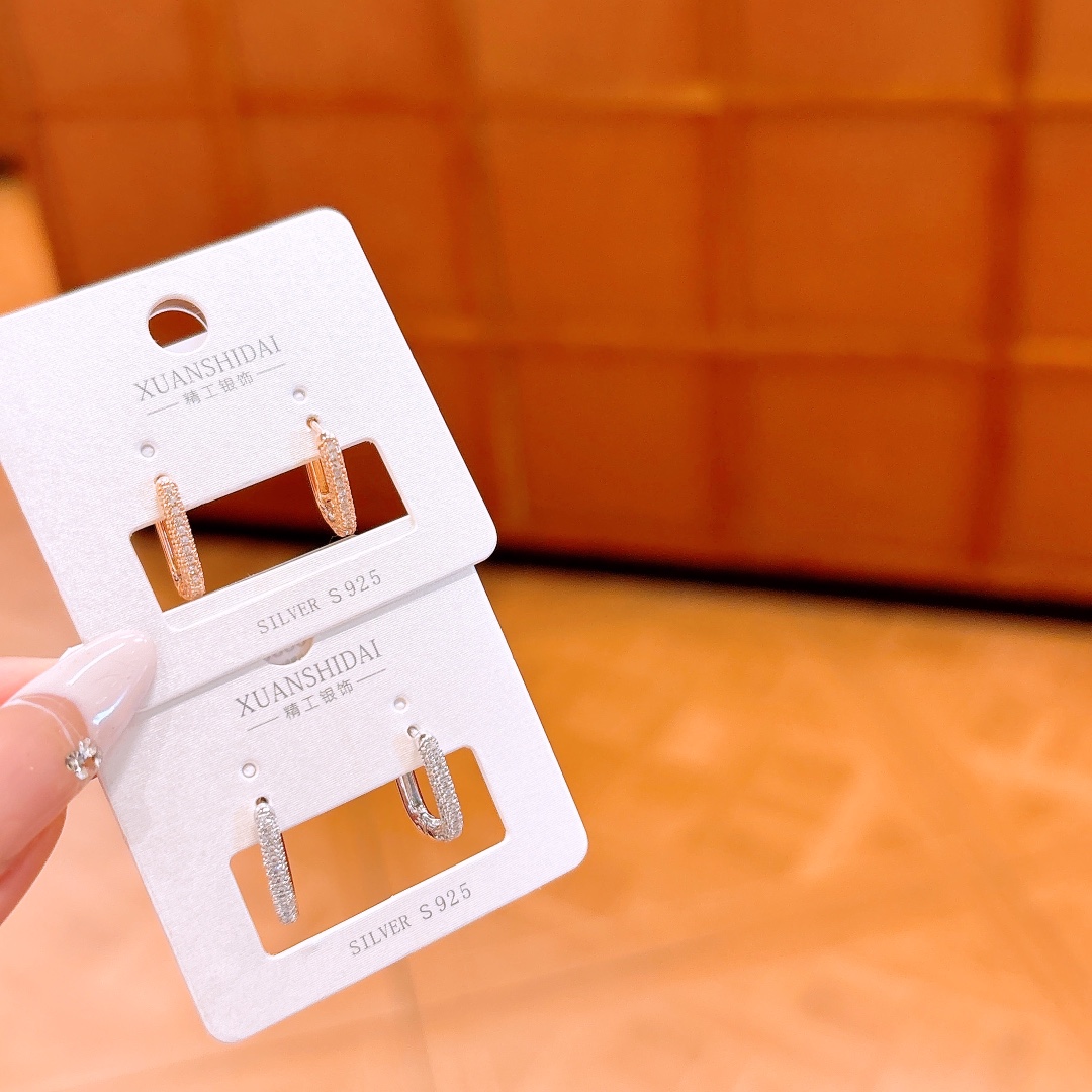 Massivsilber Ohrcuffs Künstlerisch Reise Silber