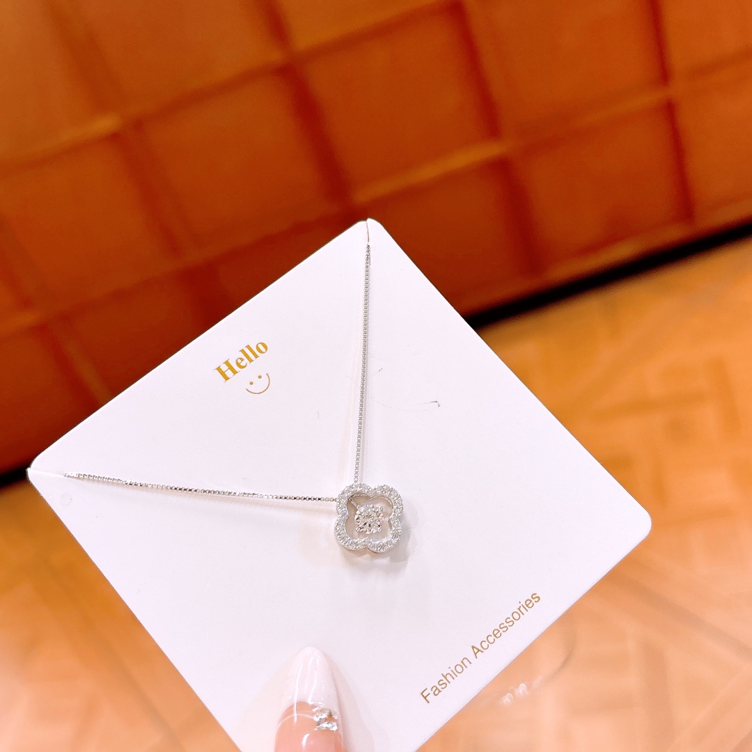 High Polish Silver Moissanite Necklace Fresh Confession Silver