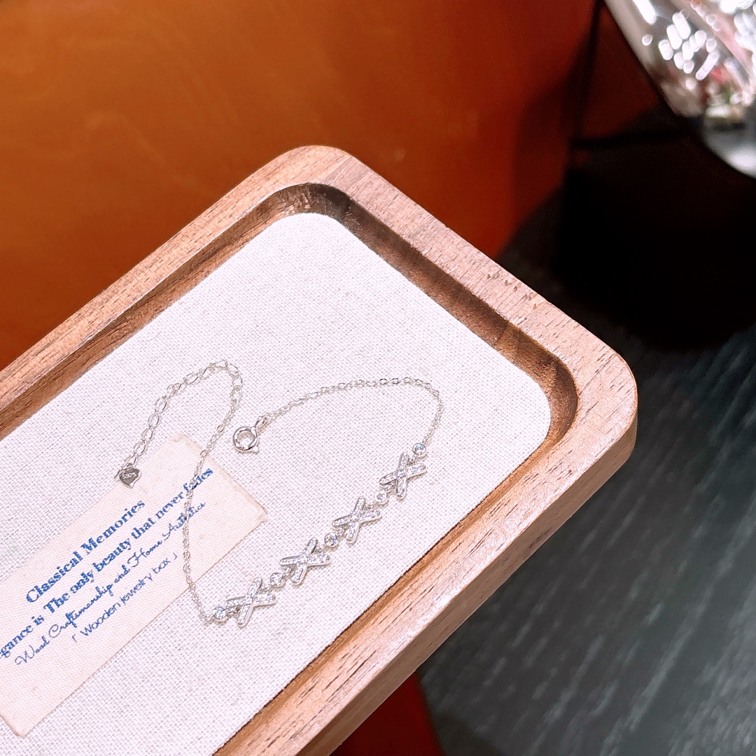 ロマンチック純銀ブレスレットゴールド 先生の日