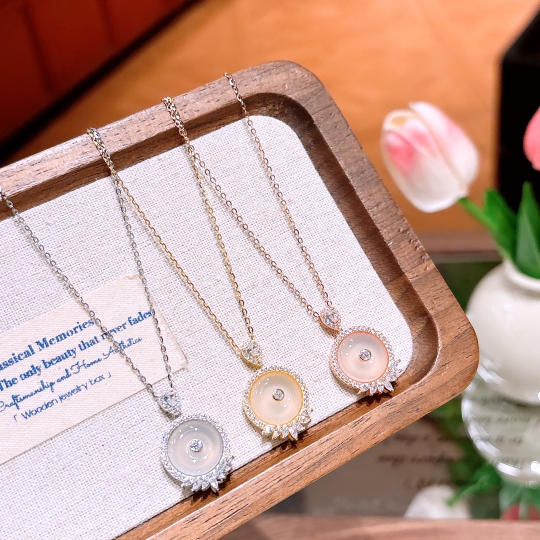 Hochglanzpoliertes Silber Kette Vintage Reise Silber