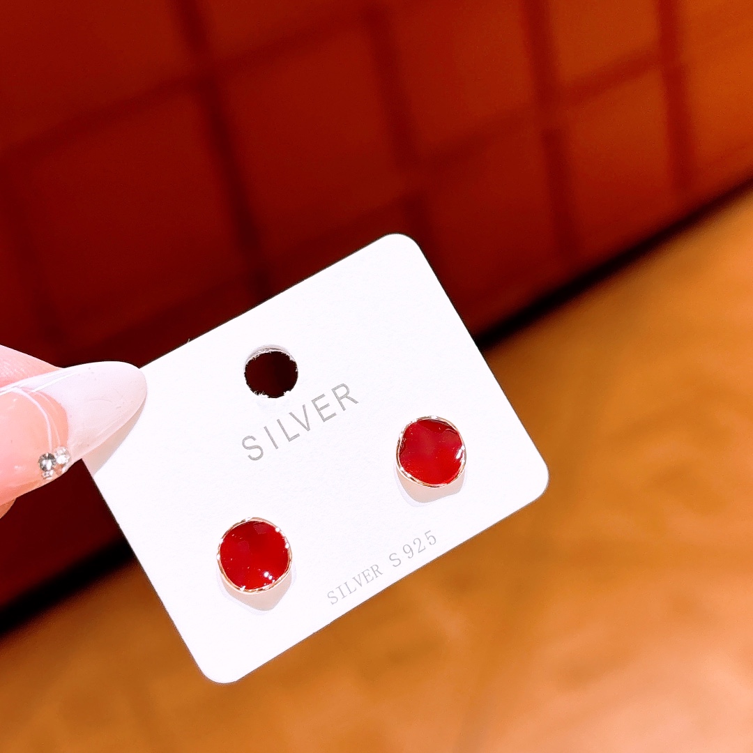 Low Allergy Silver Earrings French Travel Silver