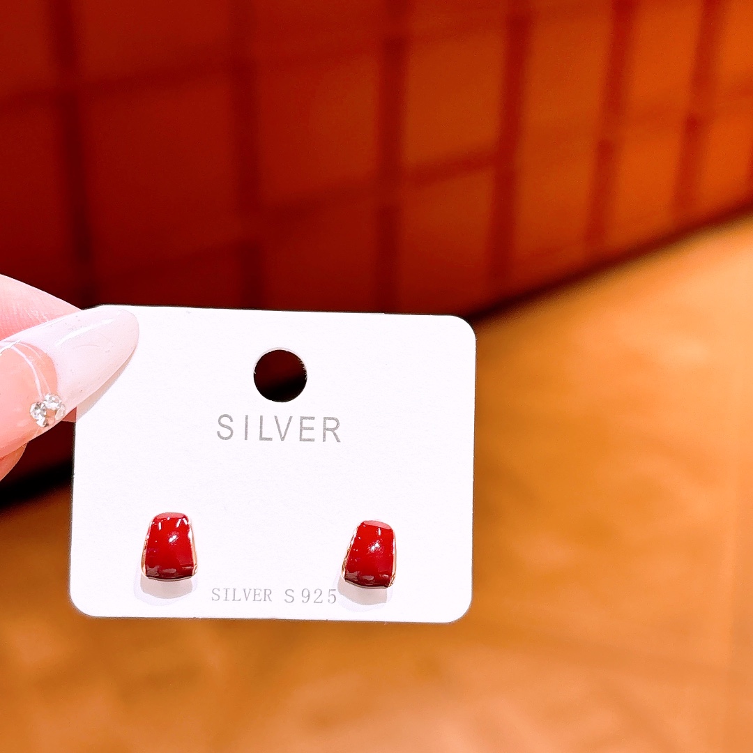 Low Allergy Silver Earrings Elegant Proposal Gold