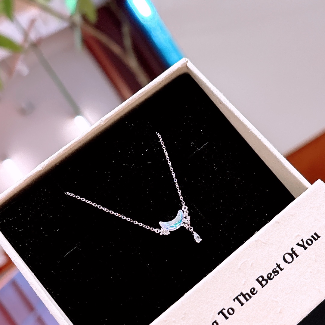 ロマンチック925シルバーネックレスシルバー 通勤