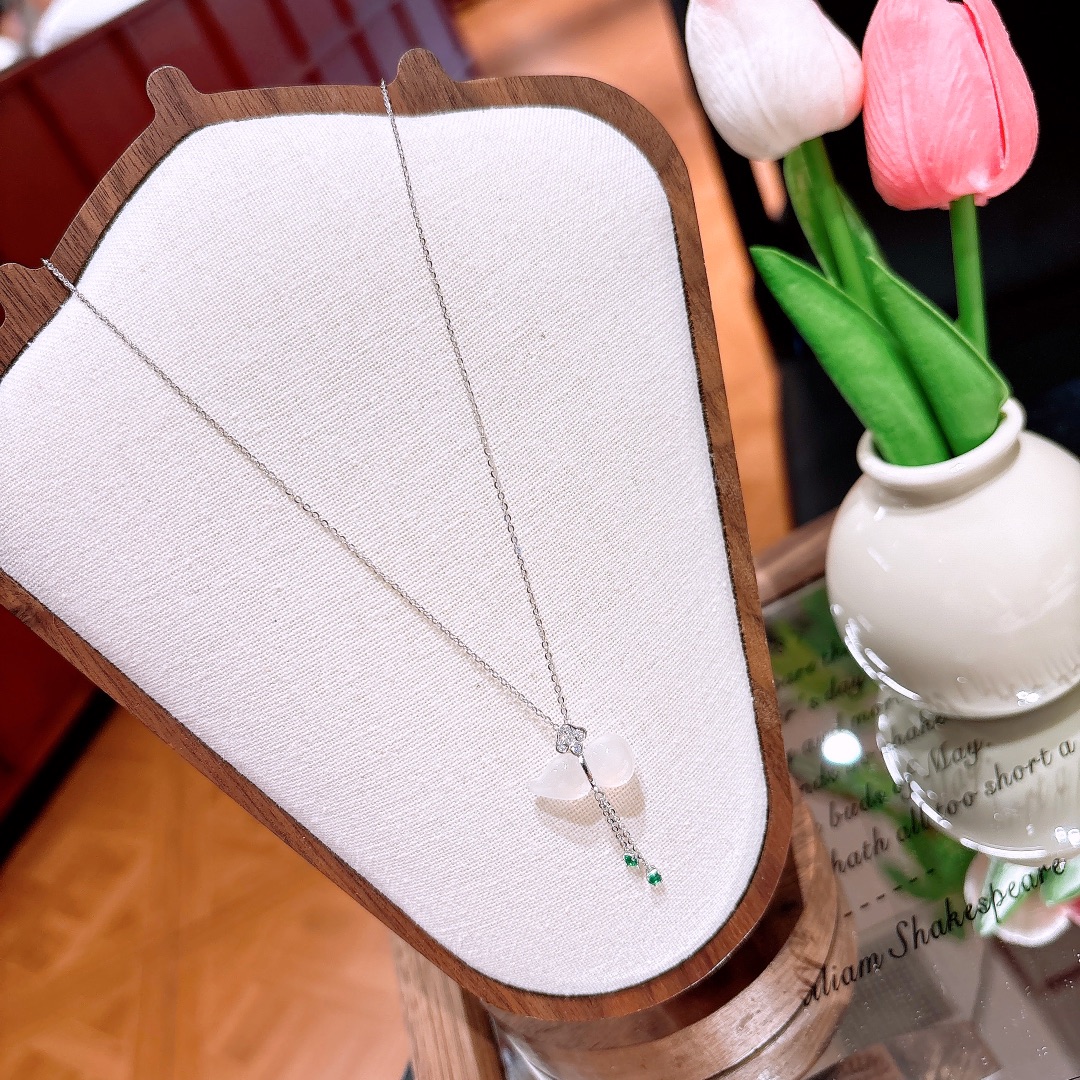 Low Allergy Silver Necklace Vintage Father's Day Gold