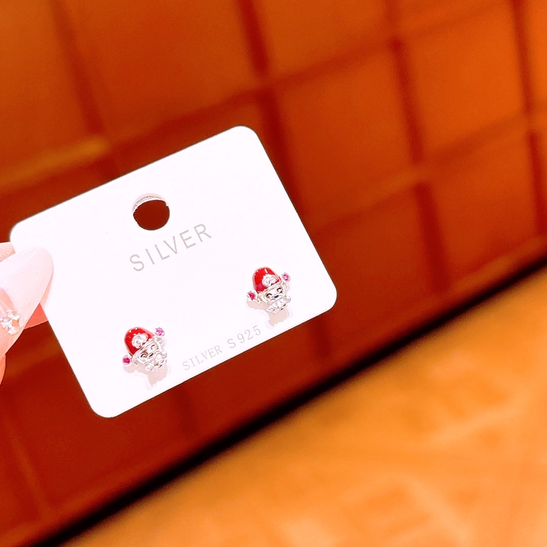 925 Silver Earrings Unique Father's Day Silver