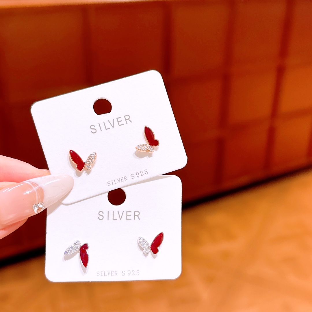 Hypoallergenic Silver Earrings Premium Everyday Wear Gold