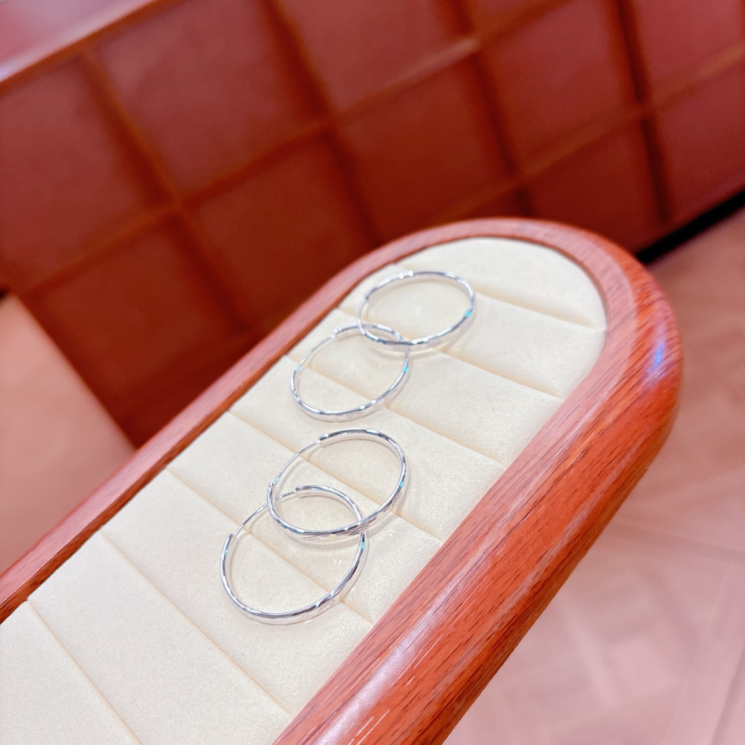 Nickel Free Silver Hoop Earrings Intellectual Bestie Gift Silver