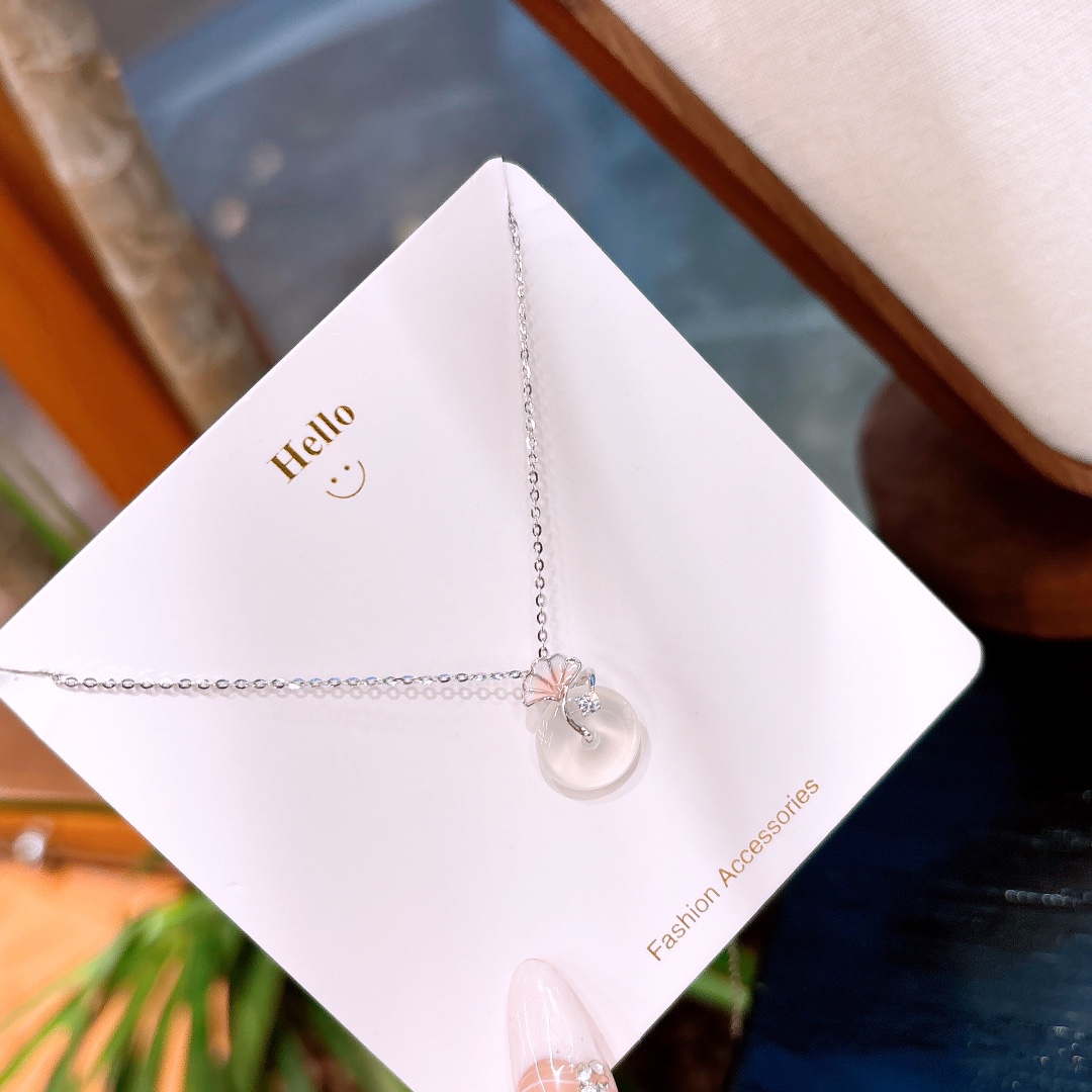 ファッション925シルバーネックレスゴールド ウェディング