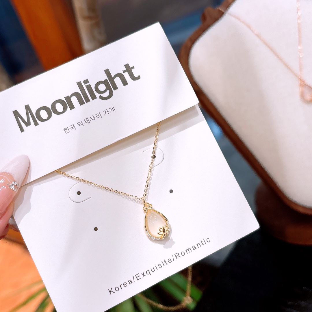 Hypoallergenic Silver Necklace French Anniversary Gold