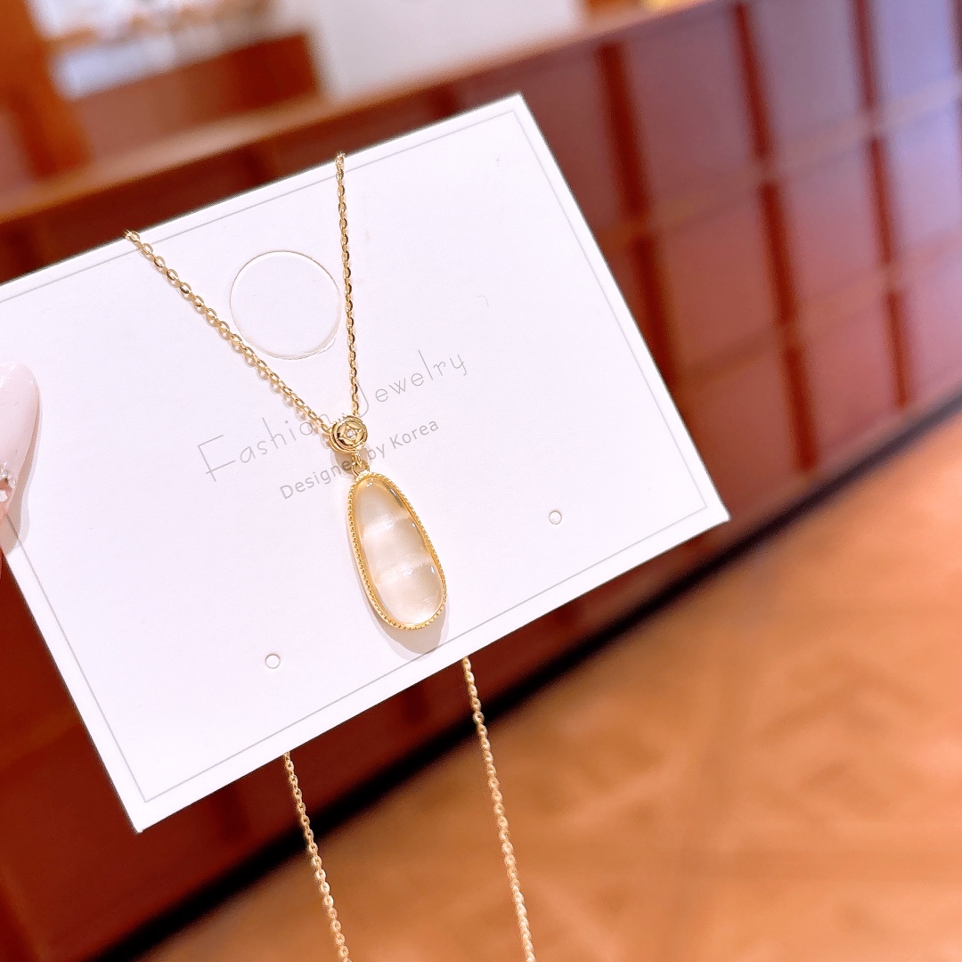 Allergiearmes Silber Kette Instagram-Stil Muttergeburtstag Silber