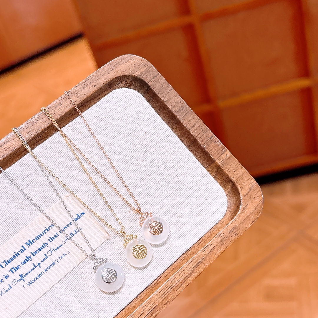 Nickel Free Silver Necklace Playful Mother's Birthday Gold