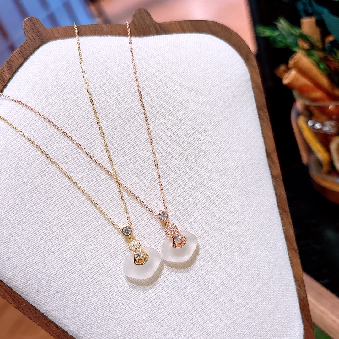 Hochglanzpoliertes Silber Kette Künstlerisch Reise Gold