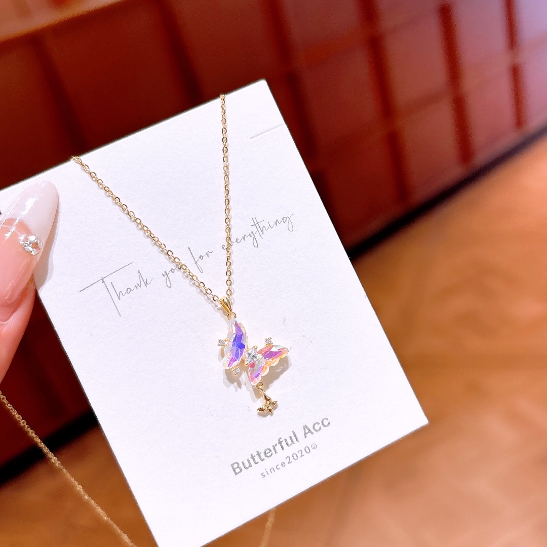 Solid Silver Necklace Cute Proposal Silver