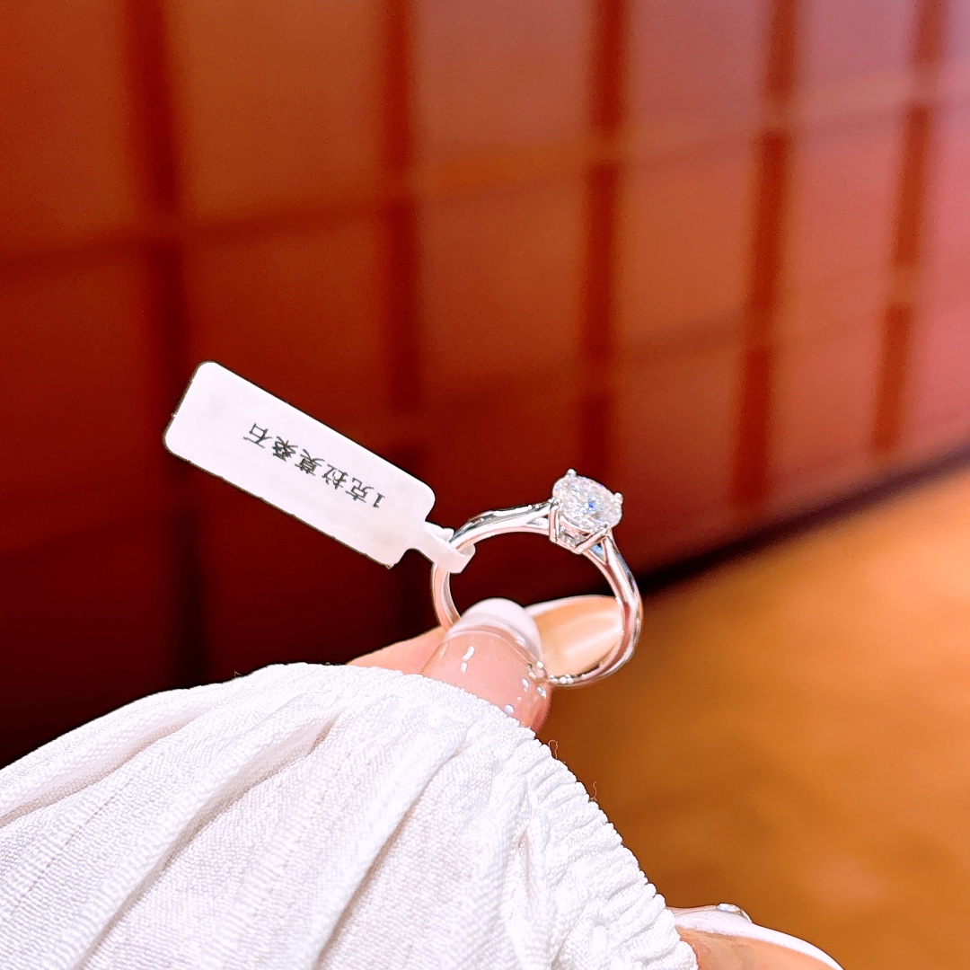 High Polish Silver Moissanite Ring Minimalist Self-love Gold