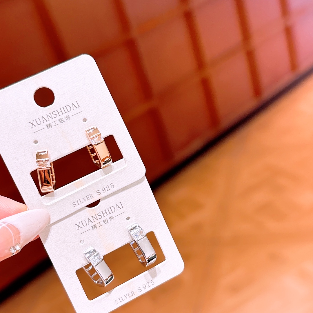 Low Allergy Silver Ear Cuffs Cute Graduation Gold