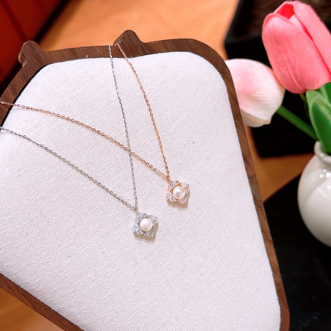 High Polish Silver Earrings & Necklace Set Fresh Graduation Gold