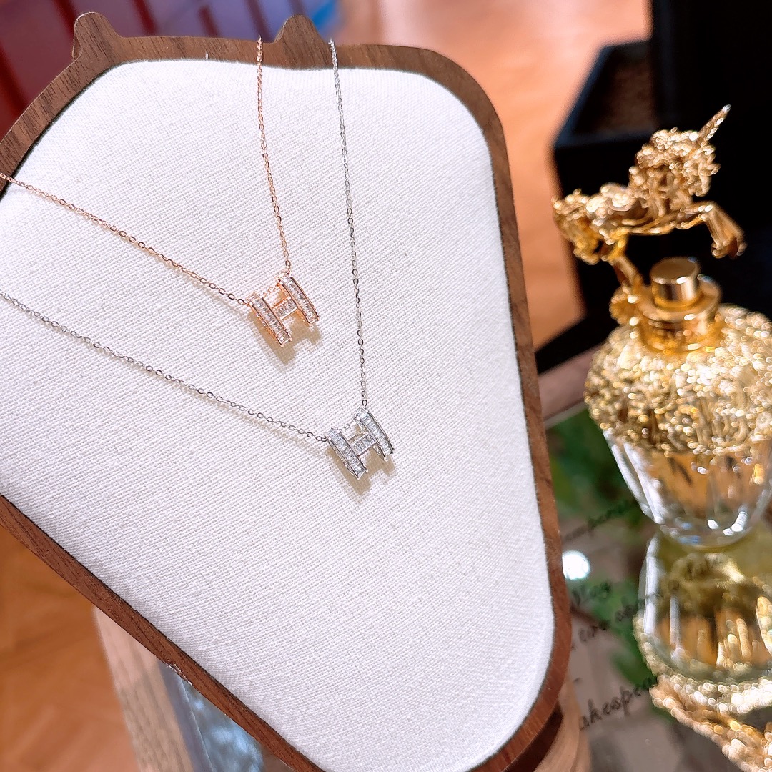 S925 Sterling Silver Necklace Playful Office Silver