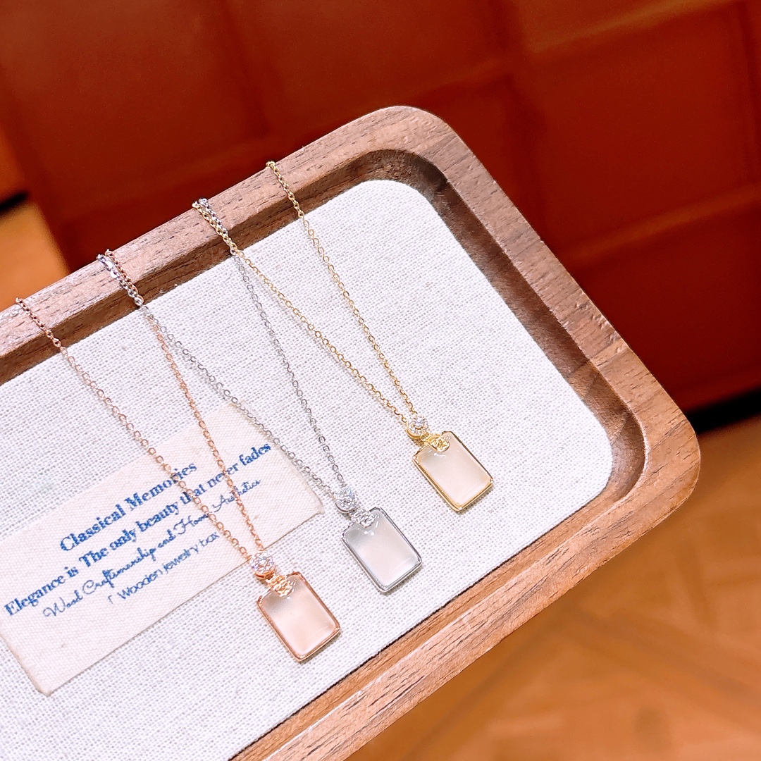 925 Silver Necklace Soft Housewarming Silver