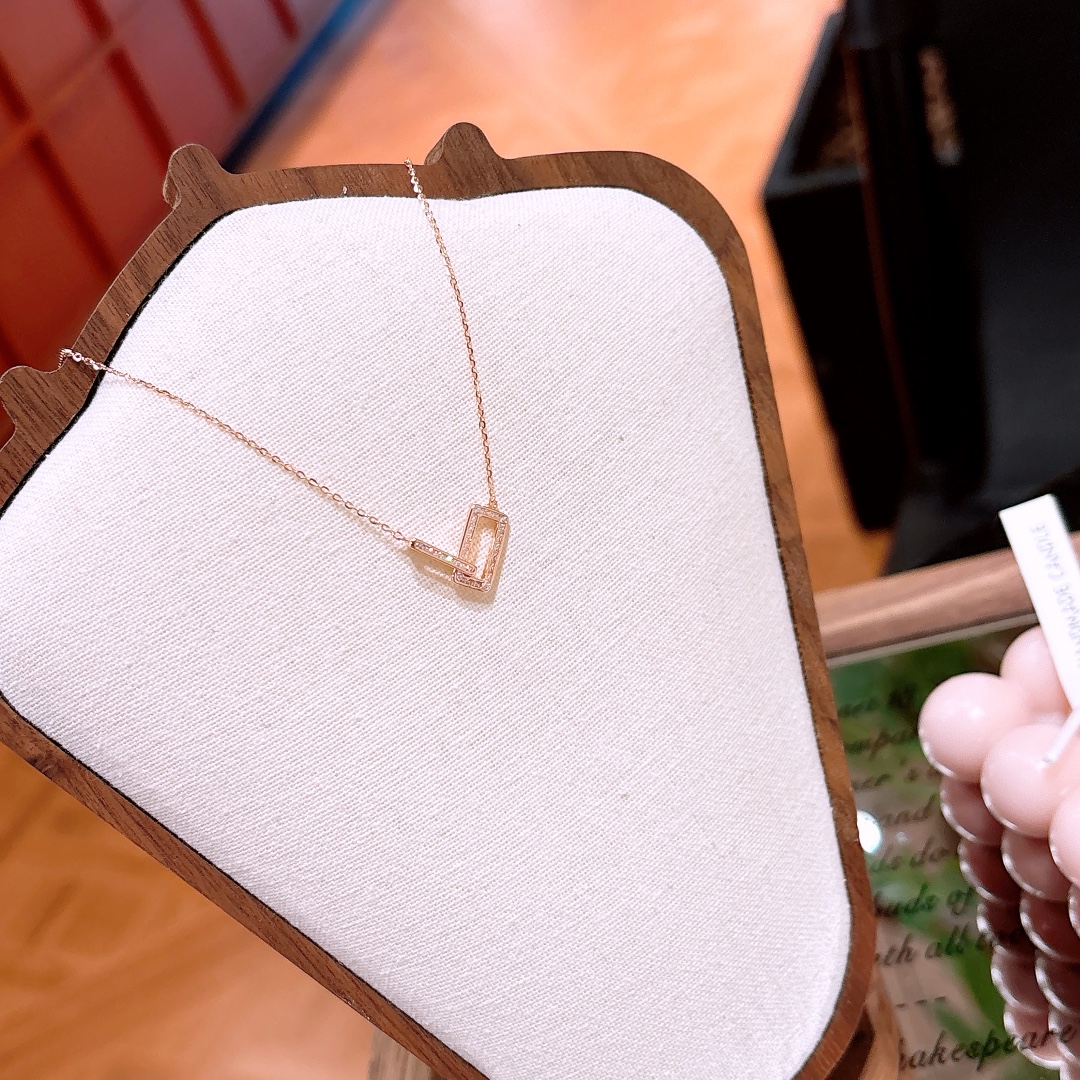 Solid Silver Necklace Intellectual Birthday Gold