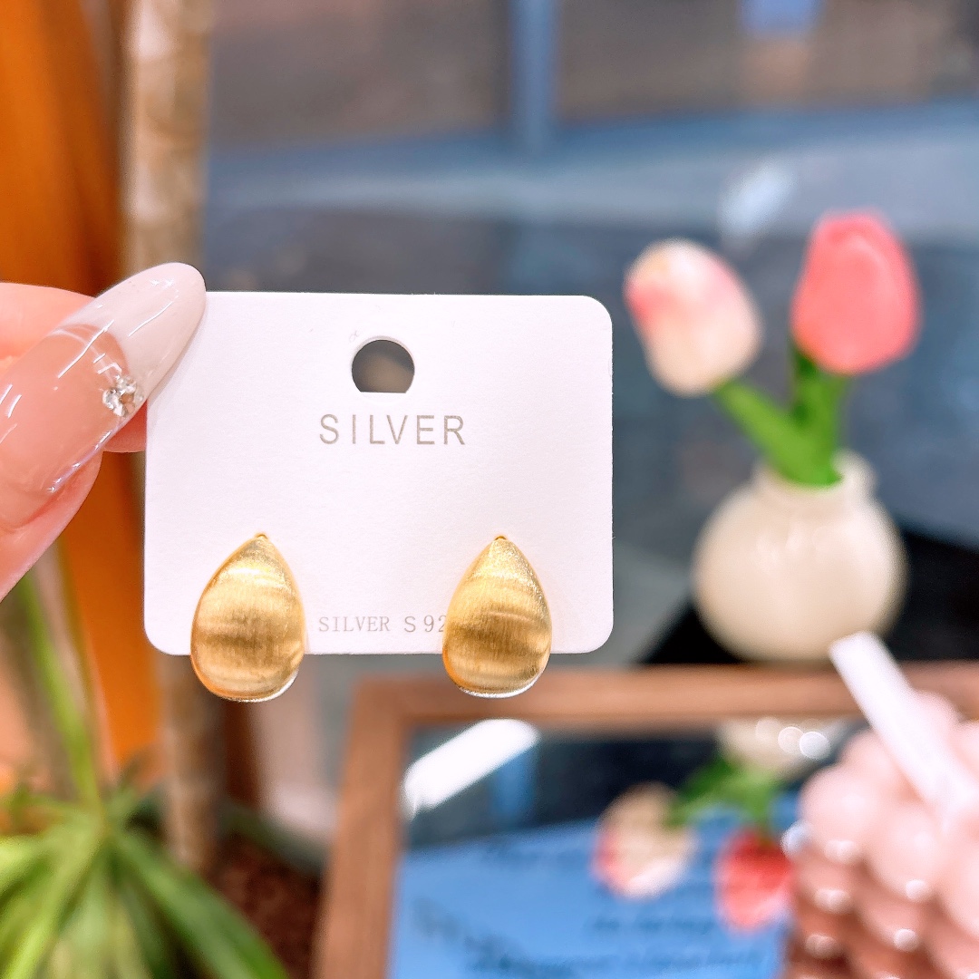 Hypoallergenic Silver Earrings Pure Wedding Silver