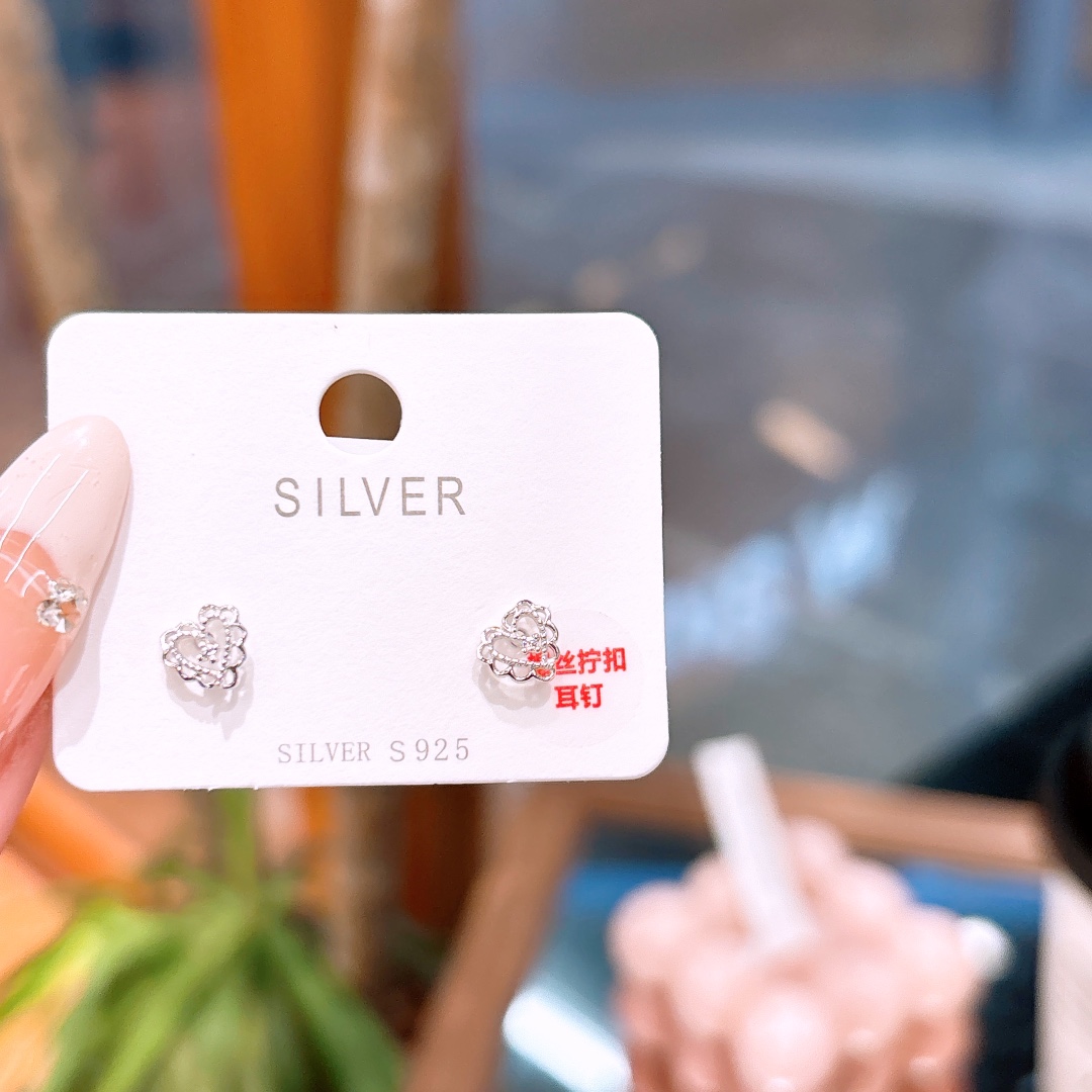 Nickel Free Silver Screw-back Studs Dainty Bestie Gift Gold