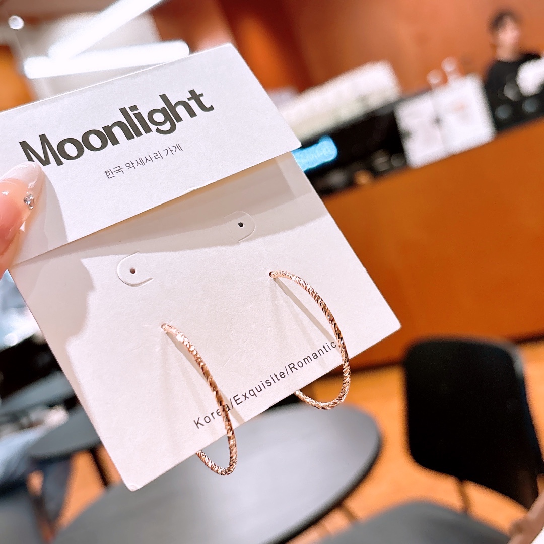 Solid Silver Hoop Earrings Delicate Everyday Wear Silver