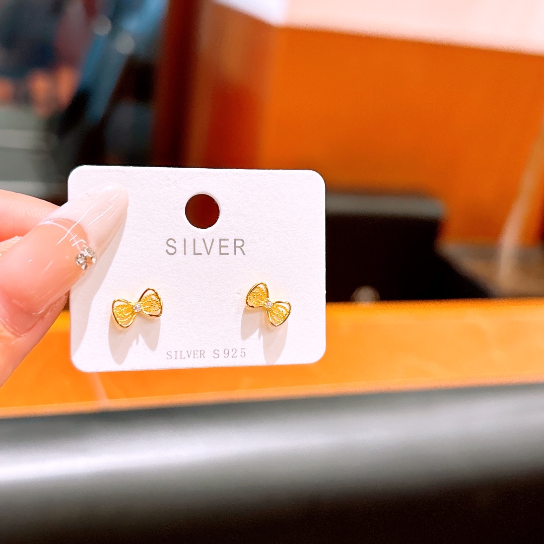 Fine Silver Earrings Ethereal Wedding Registration Silver