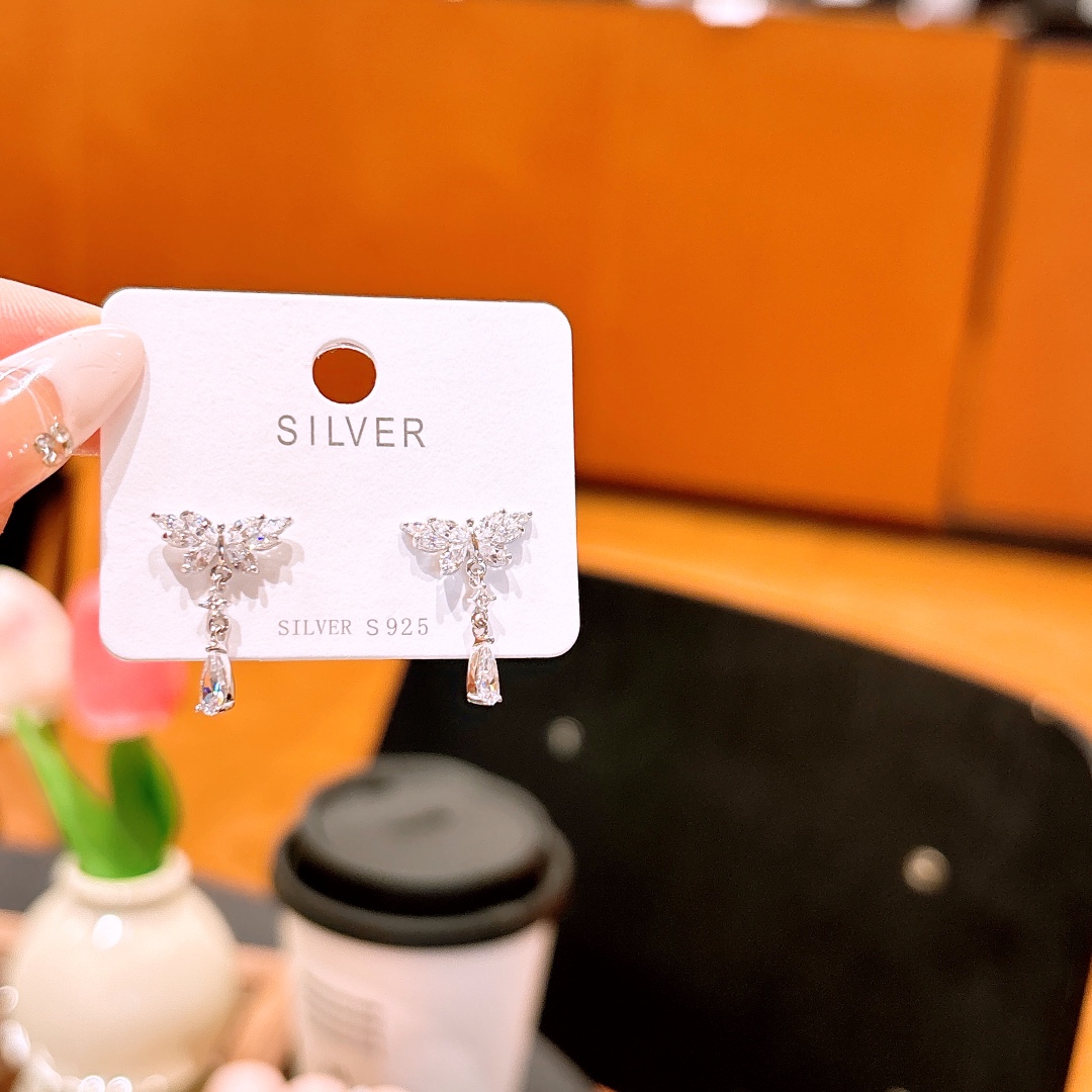 Nickel Free Silver Earrings Unique Father's Day Silver