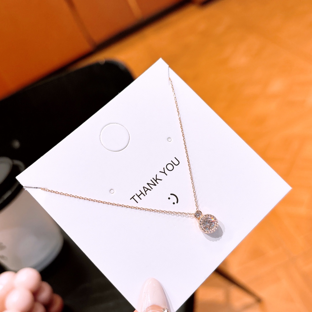 High Polish Silver Necklace Unique Valentine's Day Silver