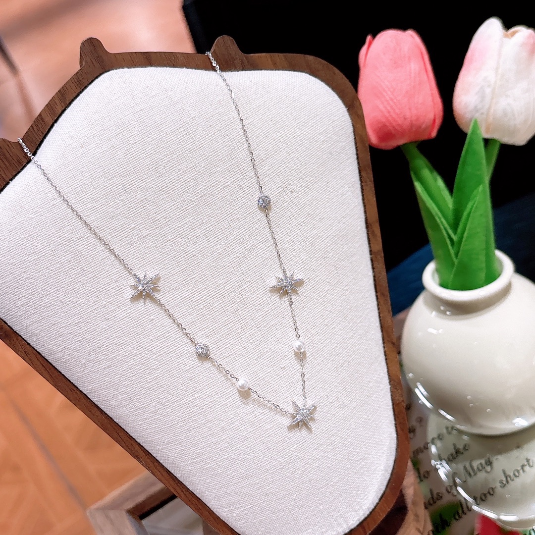 S925 Sterlingsilber Kette Intellektuell Standesamt Silber