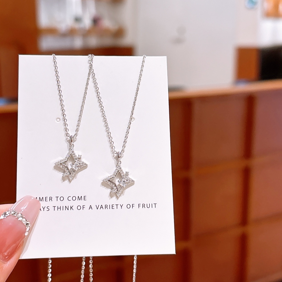 Nickel Free Silver Necklace Forest Workplace Silver