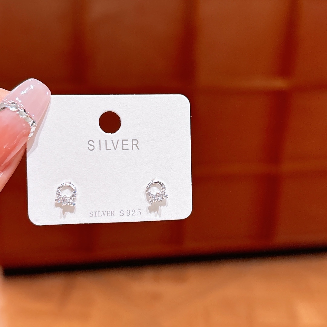 Hypoallergenic Silver Earrings Sweet Wedding Registration Silver