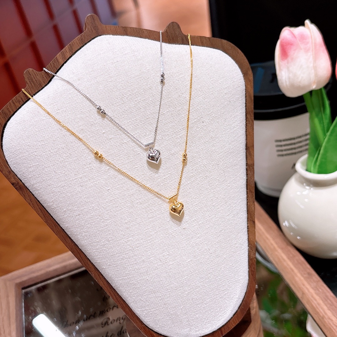 Nickel Free Silver Necklace Soft Anniversary Gold