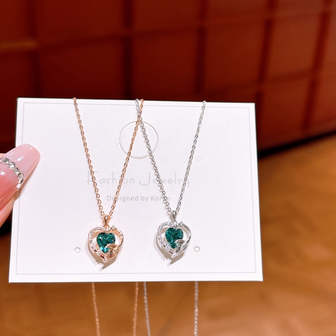 925 Silver Necklace Elegant Housewarming Gold