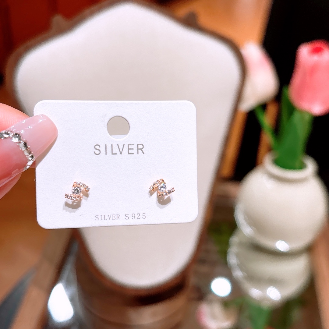 Fine Silver Earrings Unique Graduation Silver