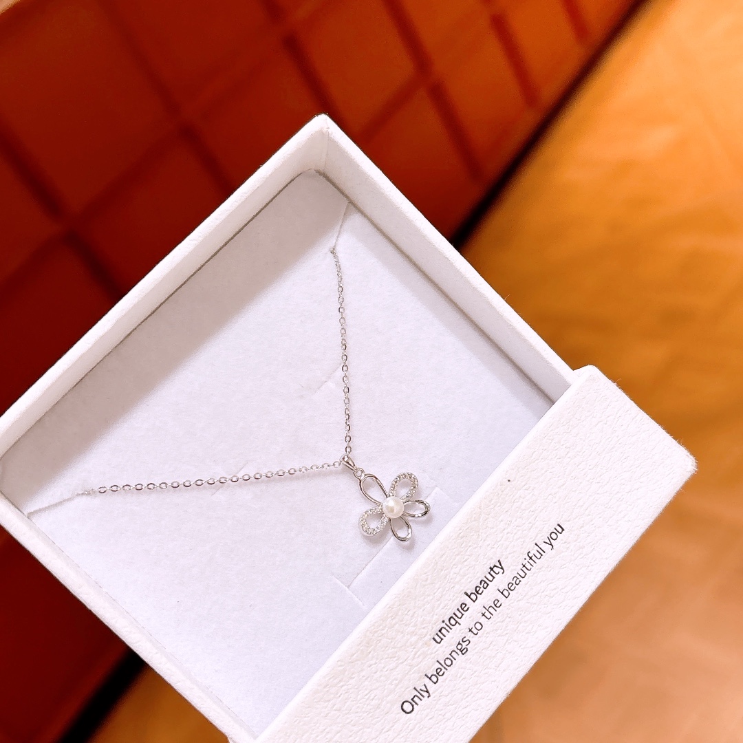 Feinsilber Kette Romantisch Verabredung Gold