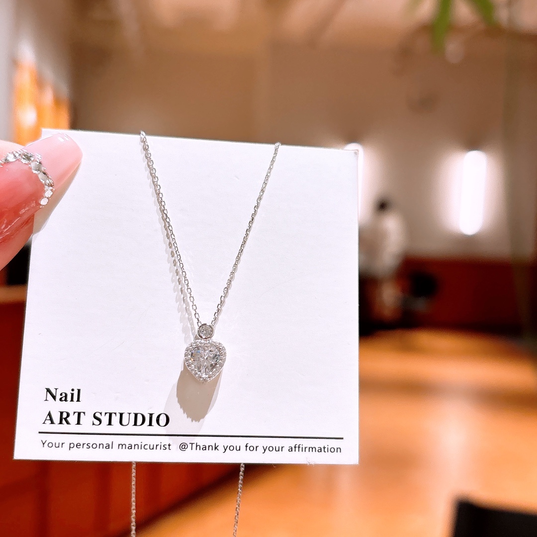 High Polish Silver Necklace Precision Travel Silver