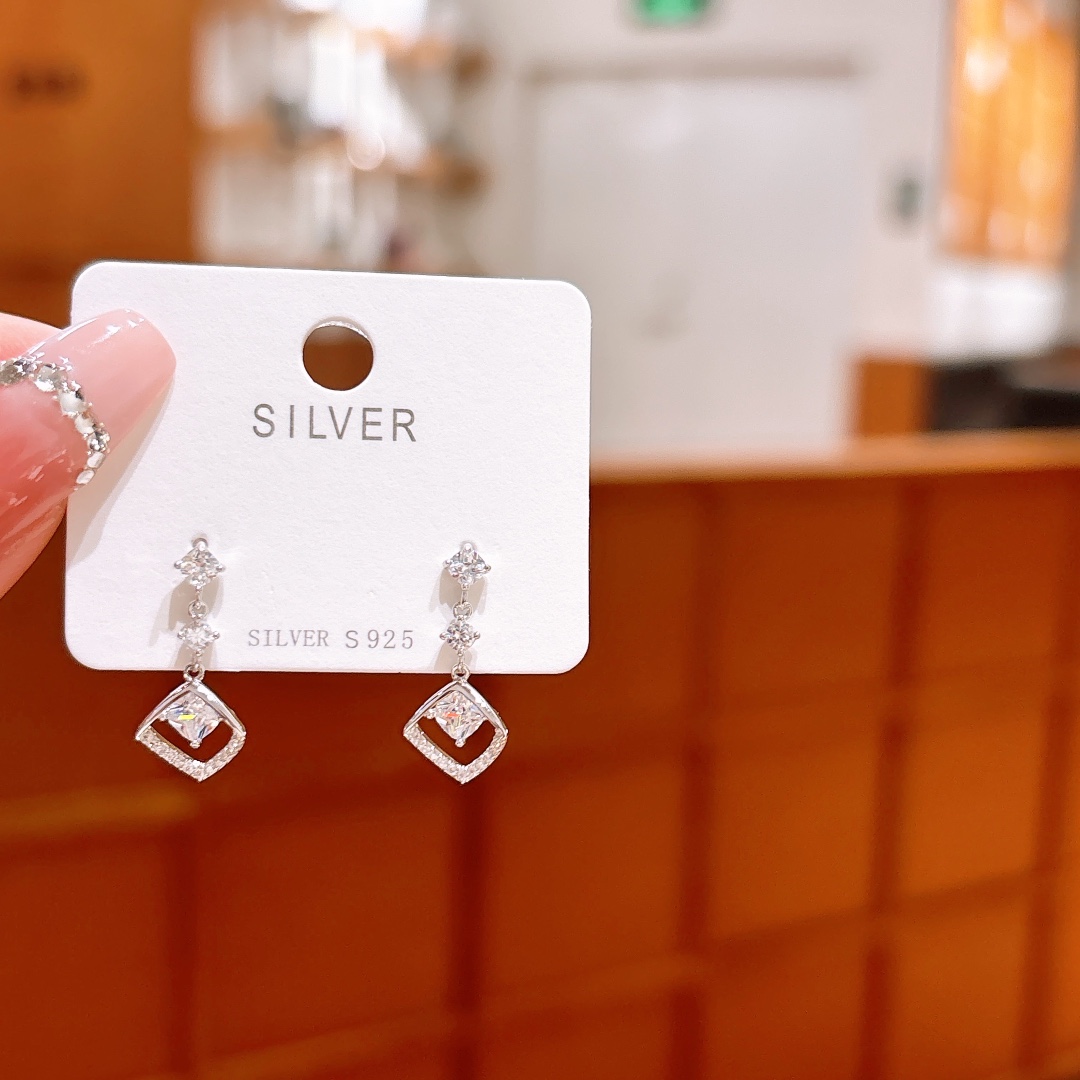 Low Allergy Silver Earrings French Wedding Gold