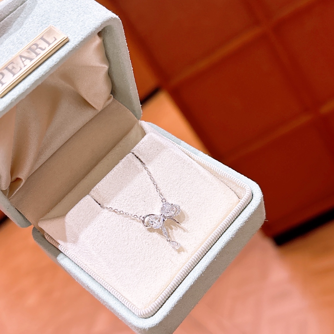 Low Allergy Silver Necklace French Gift for Her Gold