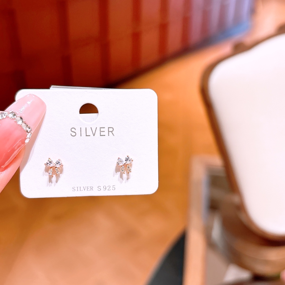 Nickel Free Silver Earrings French Office Gold