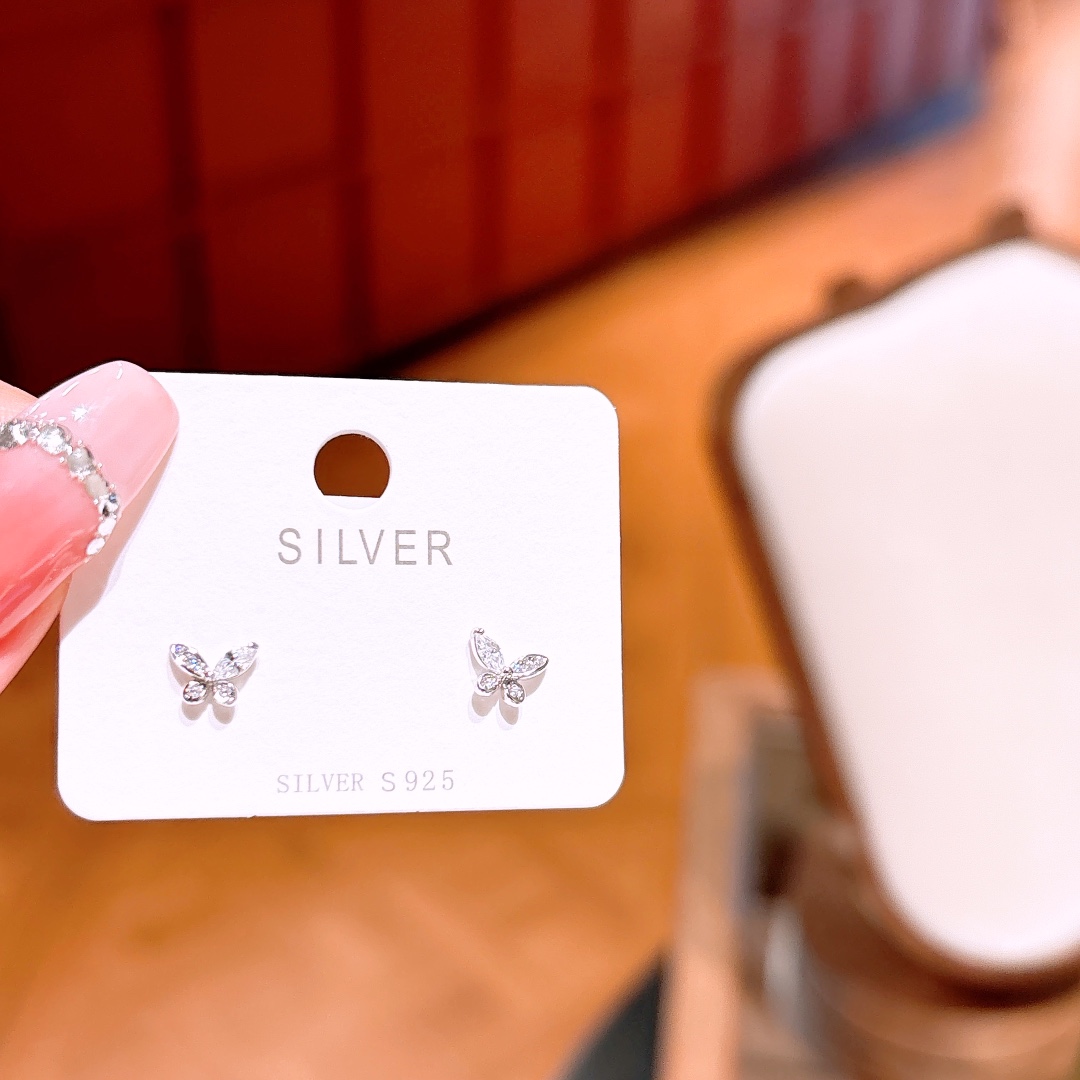 Feinsilber Ohrringe Vintage Muttergeburtstag Gold