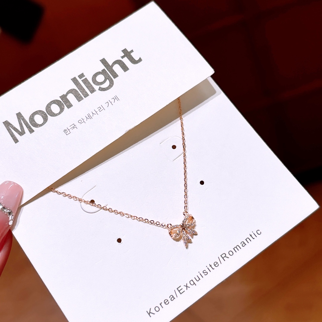 Hypoallergenic Silver Necklace Premium Wedding Gold