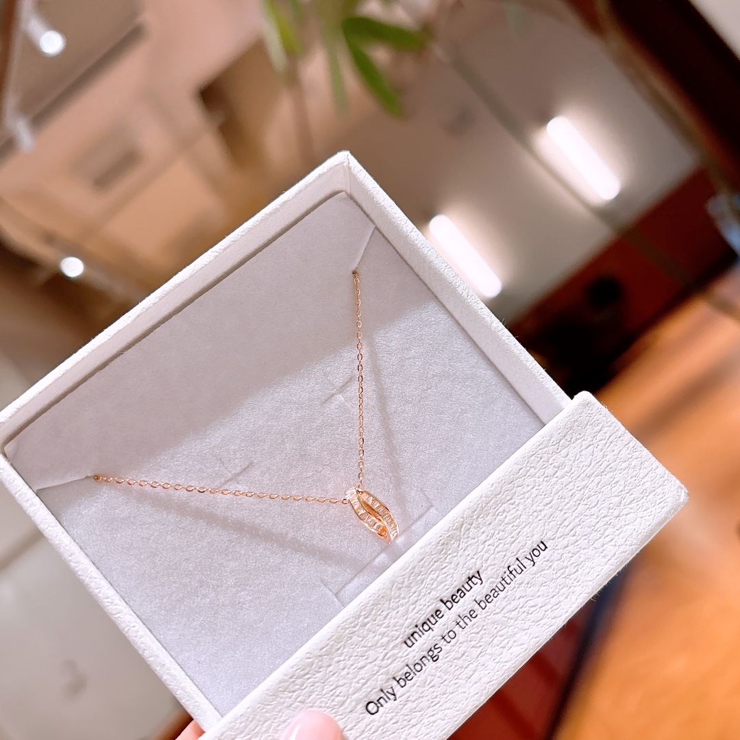 Solid Silver Necklace Delicate Housewarming Silver