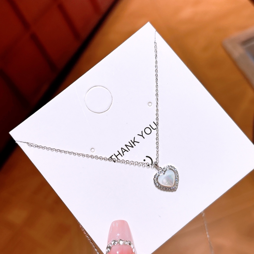 Fine Silver Necklace Unique Annual Party Gold