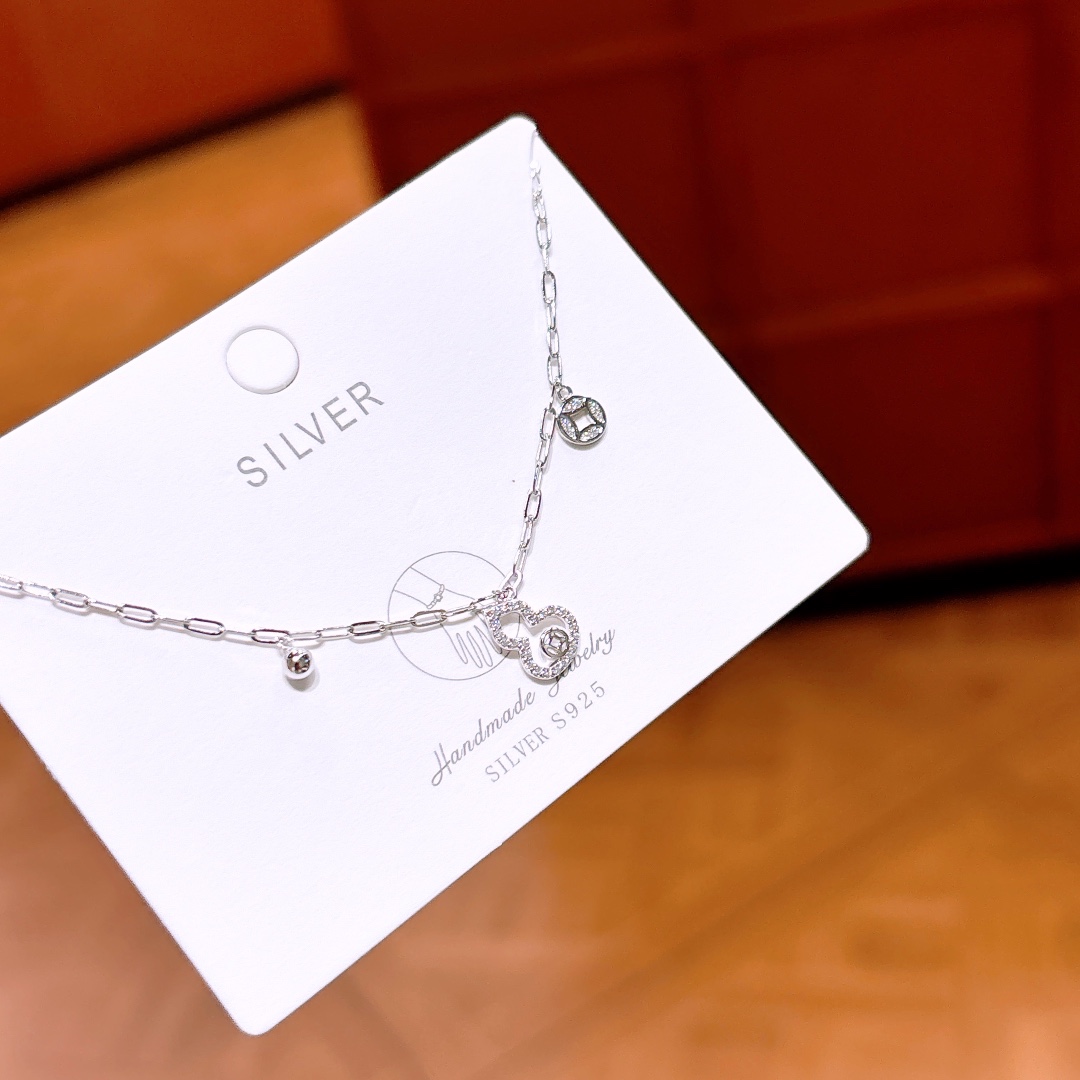 繊細925シルバーブレスレットゴールド ウェディング