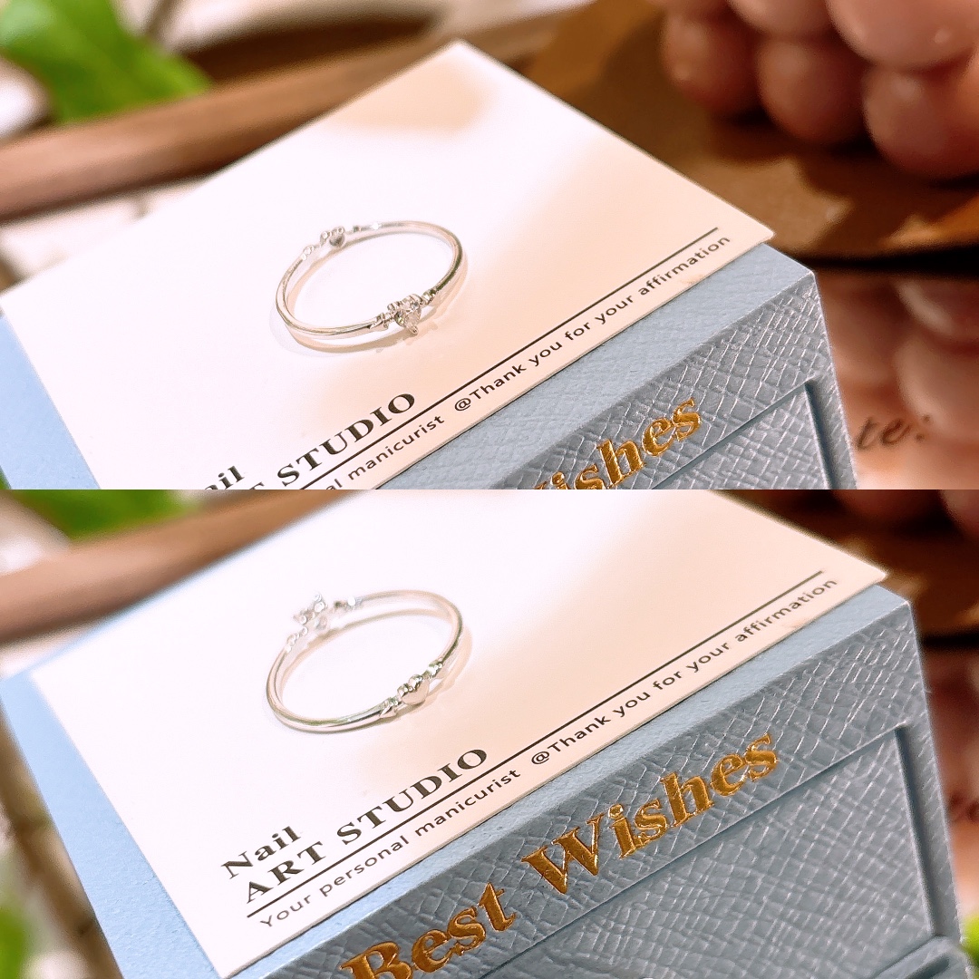 Fine Silver Ring Soft Mother's Birthday Silver