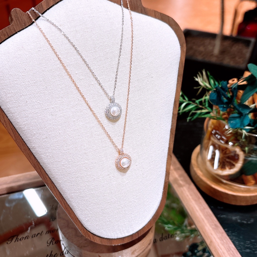 S925 Sterling Silver Necklace Soft Teacher's Day Gold