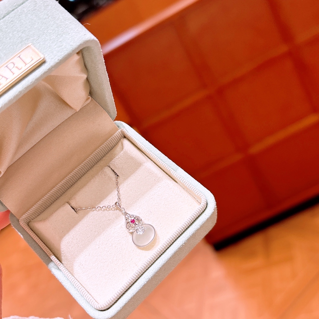 S925 Sterling Silver Necklace Cute Party Silver