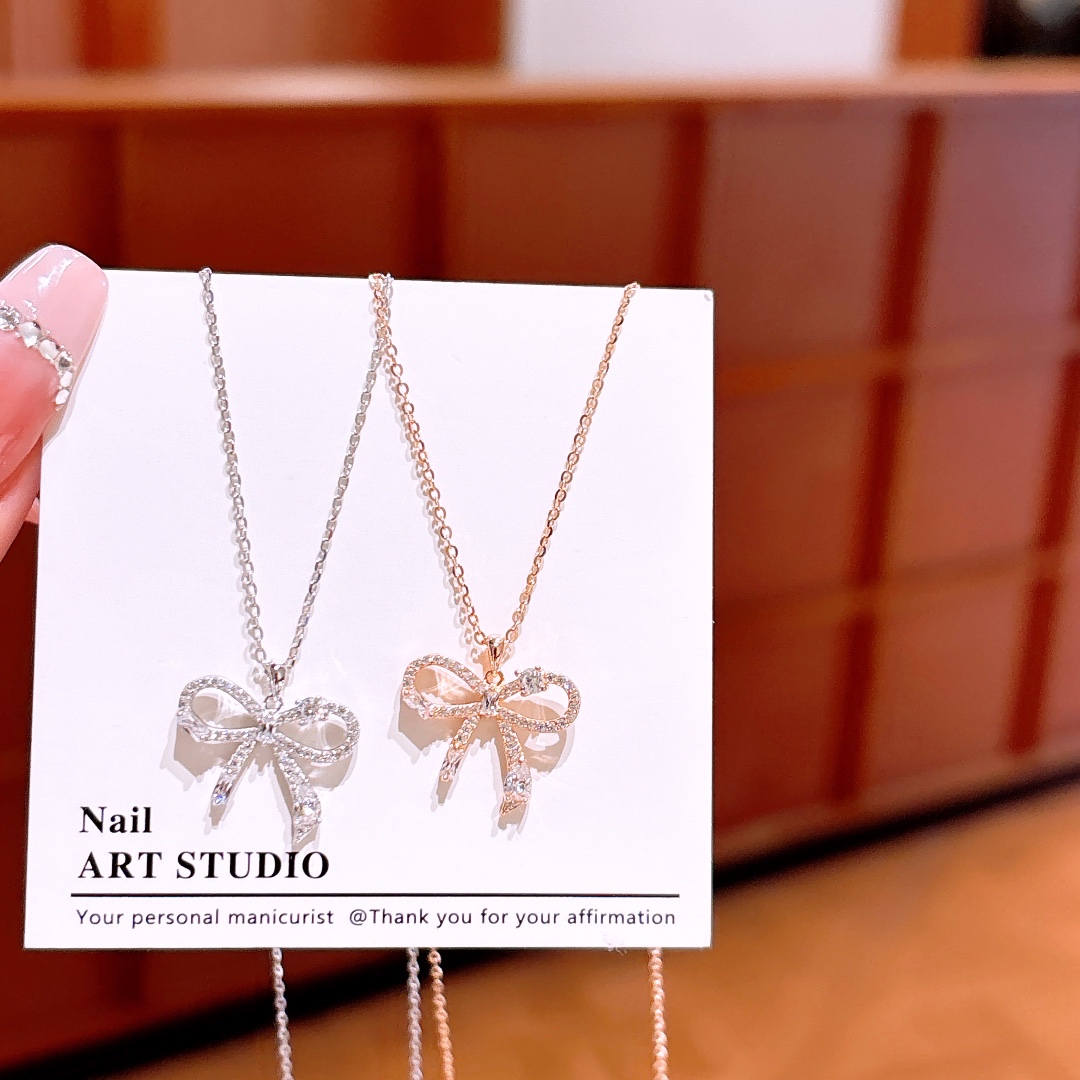 Fine Silver Necklace Ins Style Father's Day Silver